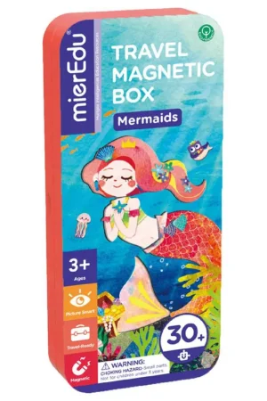 Magnetische reisbox puzzelspel zeemeermin 3+ Voordeelprijs