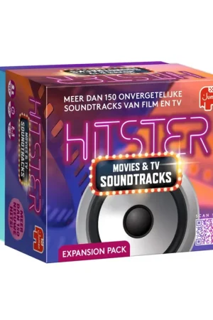 Hitster uitbreidingsset Movies & TV soundtracks 16+ Favoriet
