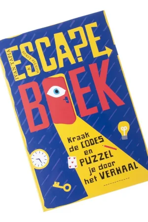 Escape boek kraak de codes en puzzel je door het verhaal Seizoensaanbieding