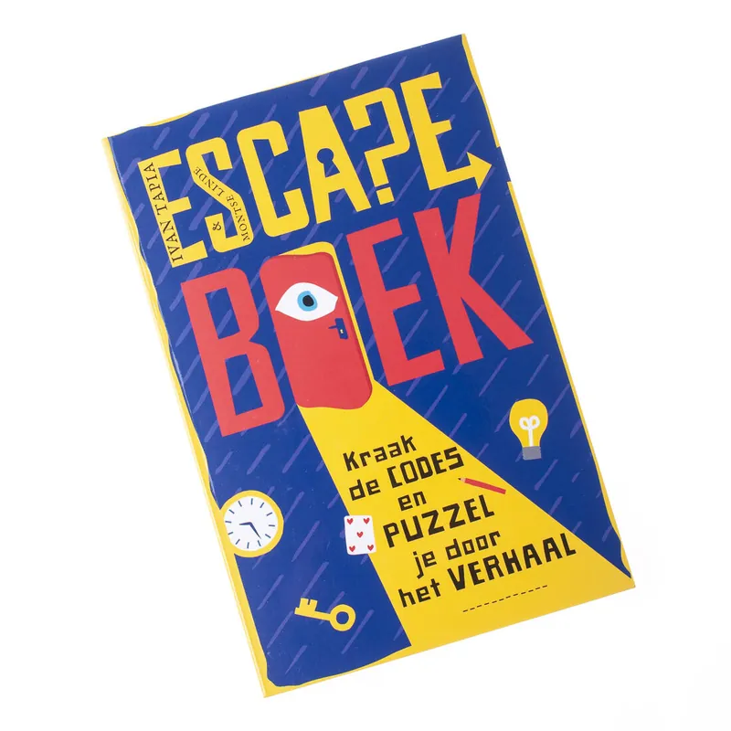Escape boek kraak de codes en puzzel je door het verhaal Seizoensaanbieding