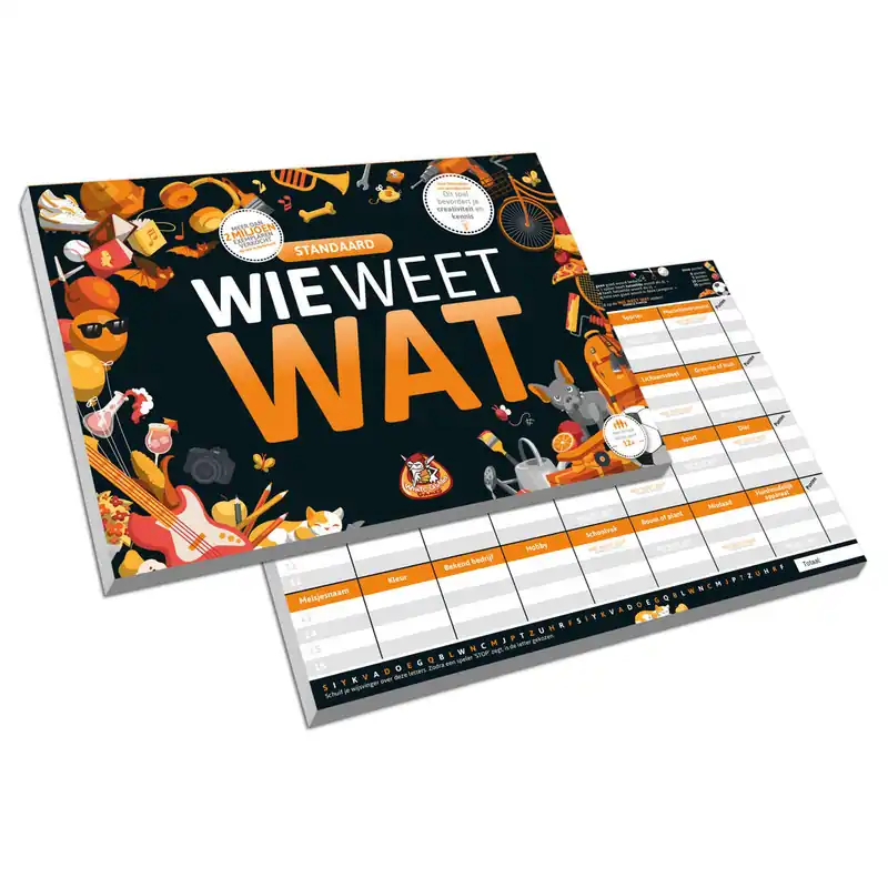 Wie Weet Wat - standaard 12+ Hete Deal