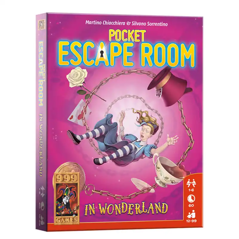 Beste Prijs Pocket Escape Room - In Wonderland 12+