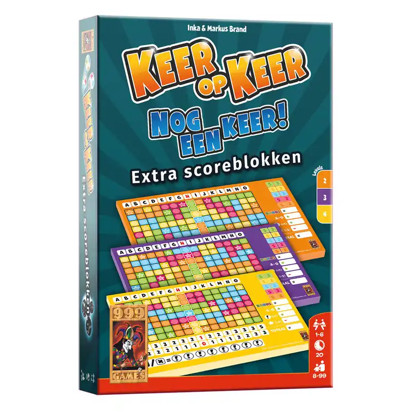 Keer op keer - extra scoreblokken 8+ Korting