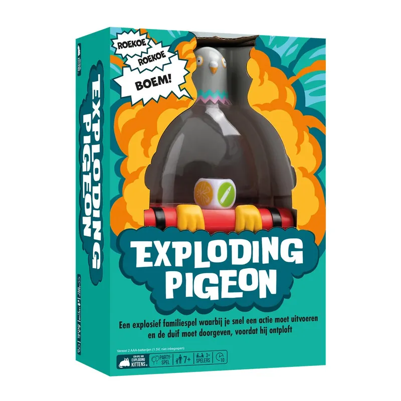 Exploding Pigeon 16+ Seizoensaanbieding