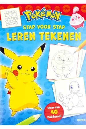 Pokémon - Stap voor stap leren tekenen Snelle Levering