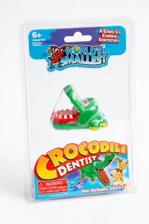World's Smallest Games Crocodile dentist game Direct Verzonden