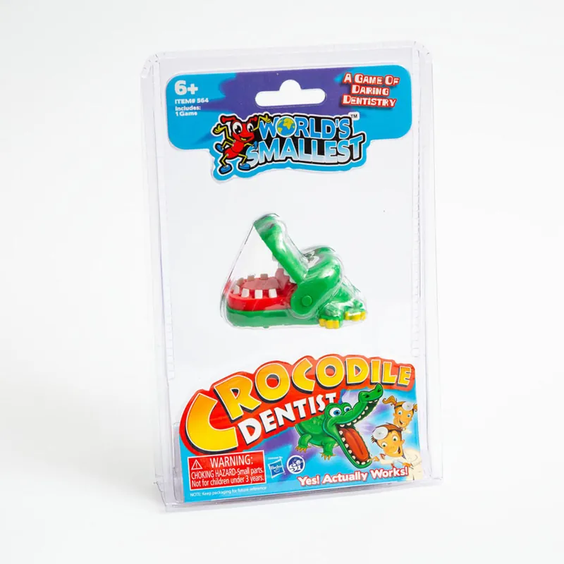 World's Smallest Games Crocodile dentist game Direct Verzonden
