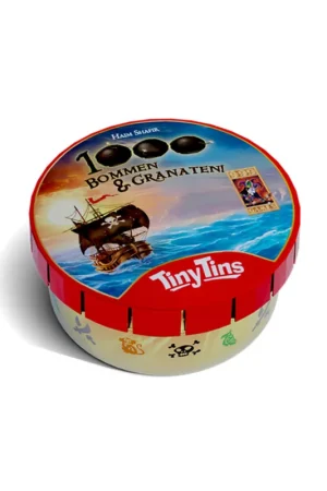 Tiny Tins: 1000 Bommen en granaten in klik-klakblikje 8+ Korting
