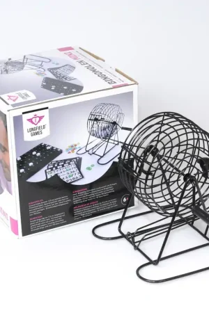 Bingomolen 13,5 cm met controlebord en kaarten Shop Nu