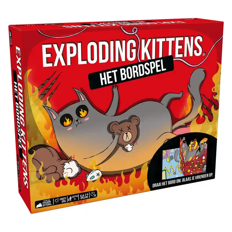 Exploding Kittens: het bordspel 7+ Populair