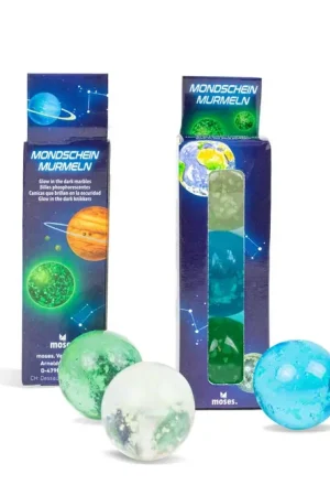 Gratis Retour Glow in the dark maanlicht knikkers
