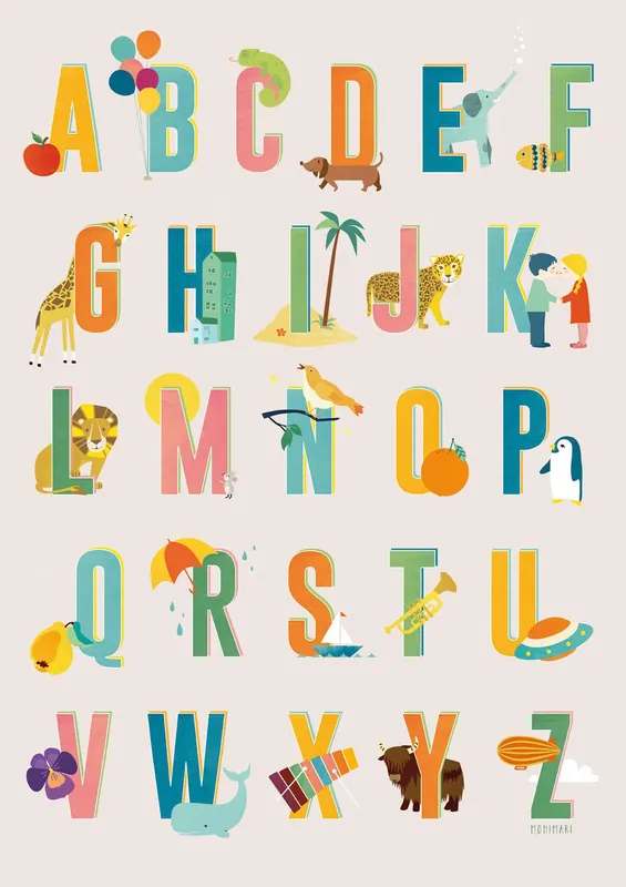 Gereduceerde Prijs Brief Poster: Het ABC