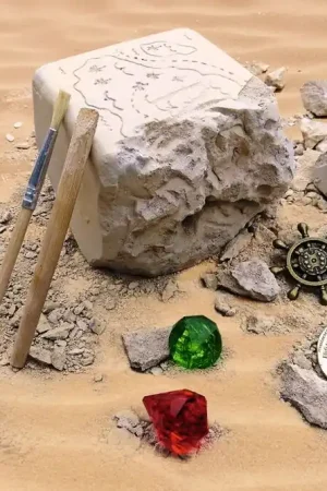 Piratenschatten om op te graven Nieuw