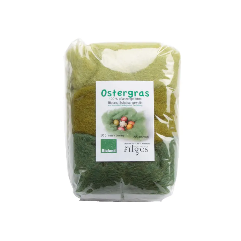 Paasgras van biologische wol Goedkoop