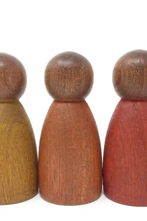 Grapat houten speelgoed kinderen, warme kleuren Lage Prijs