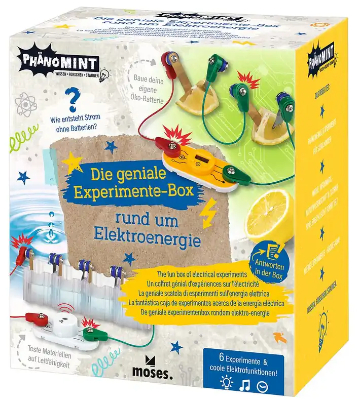 De ingenieuze doos met experimenten rond elektrische energie Koopje