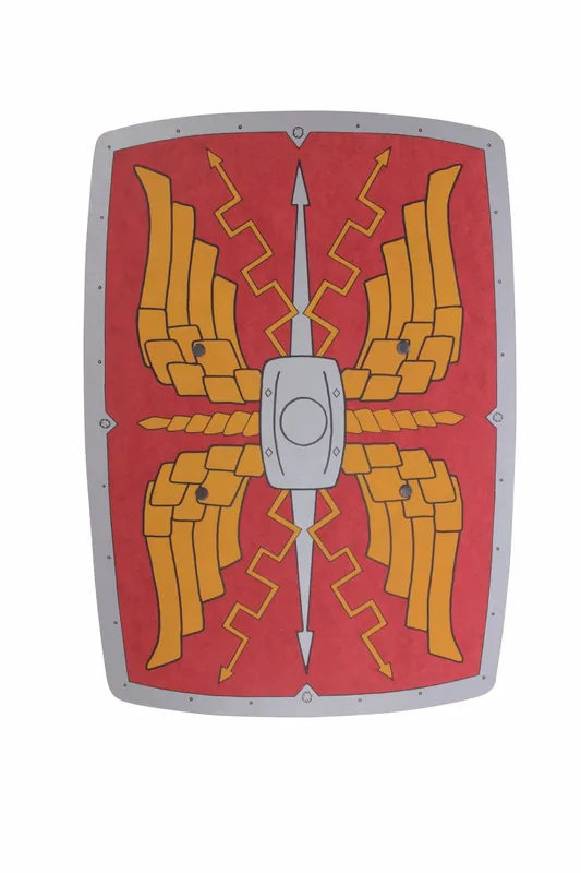 Romeins schild Alexius rood Beperkte Voorraad