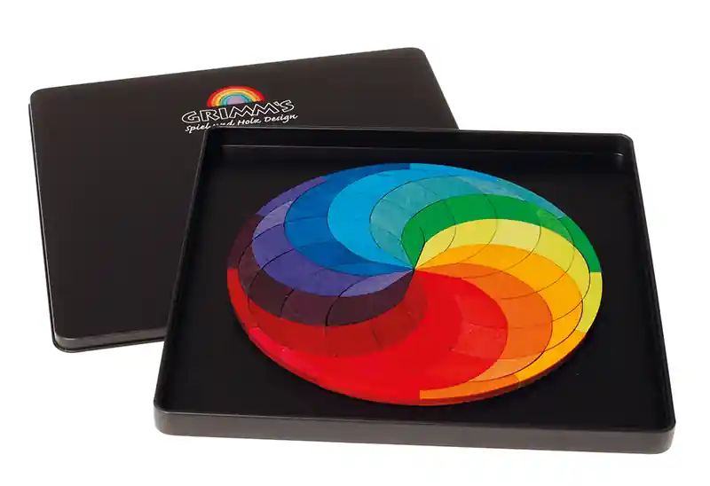 Goedkoop Grimms Magnetisch spel Kleurenspiraal