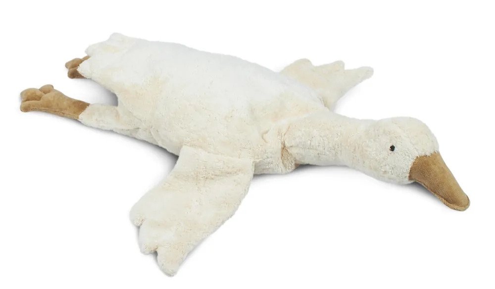 Premium Knuffel gans, groot, wit