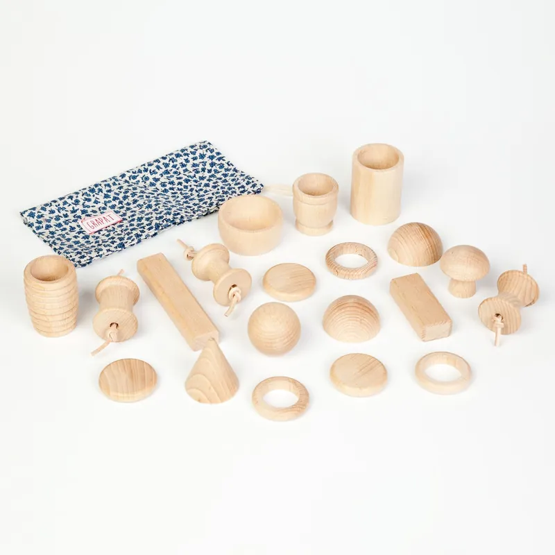 Aanbieding Grapat houten speelgoed 20 schatten