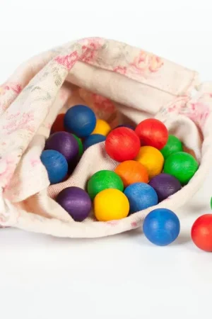 Grapat houten speelgoed kleurrijke knikkers Nieuw