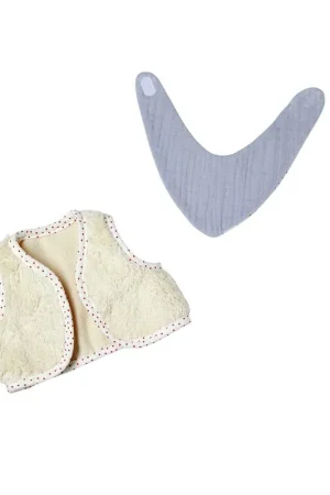 Vest met sjaal voor Waldorf-poppen Fabrieksprijs