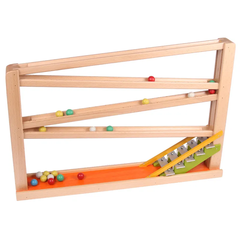 Kogelbaan met klokkenspel, kleurrijk Weekendaanbieding