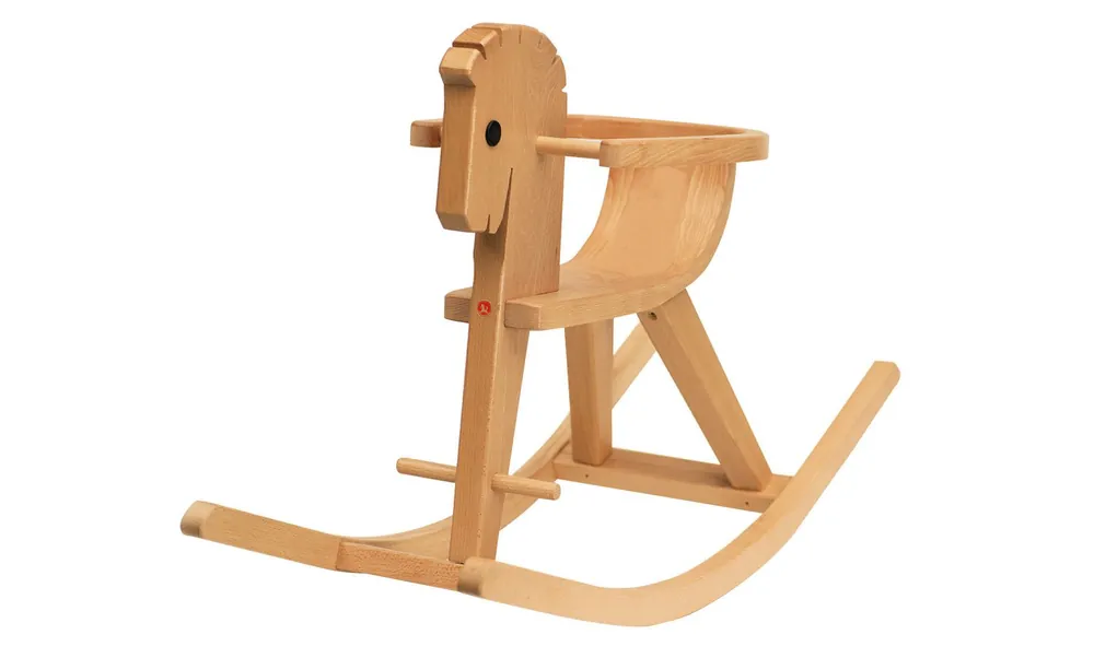 Fabrieksprijs Ostheimer hobbelpaard Peter met rugleuning