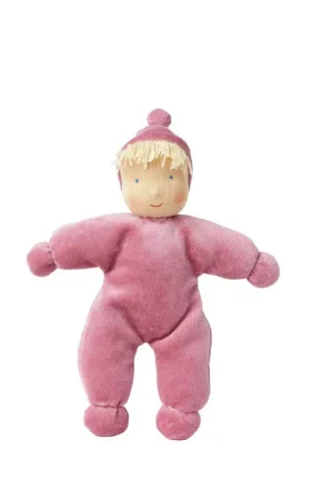 Beperkte Voorraad Waldorf pop Lolo, roos
