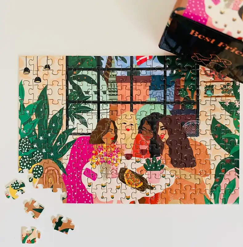 Minipuzzel: Beste vrienden Snelle Levering