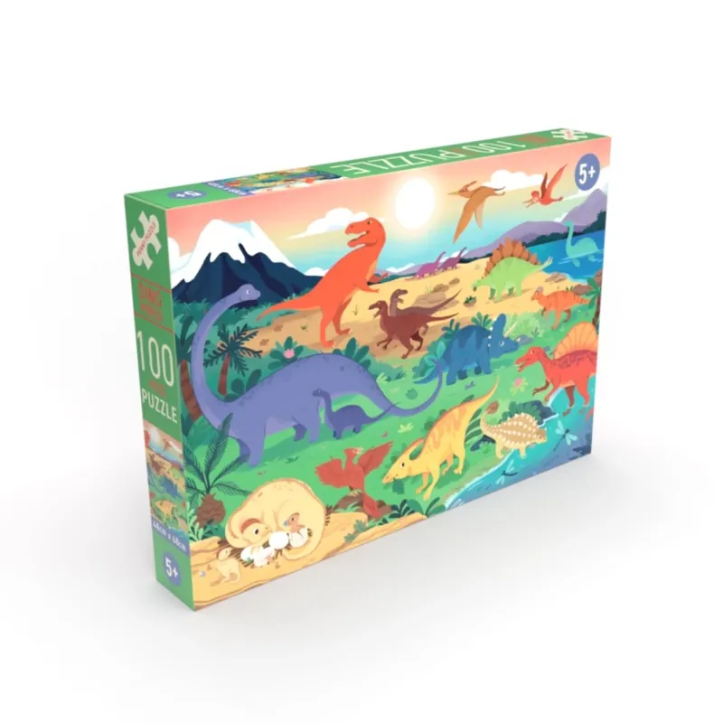 Finale Uitverkoop Puzzel Dino Wereld 100 XL