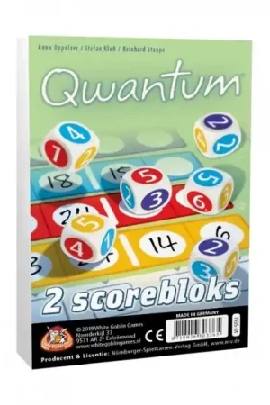 Beste Prijs Qwantum Extra Scorebloks
