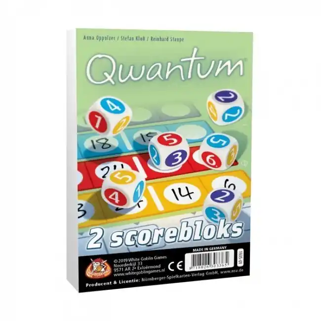 Beste Prijs Qwantum Extra Scorebloks