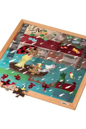 Gereduceerde Prijs Puzzel extreem weer - Regen