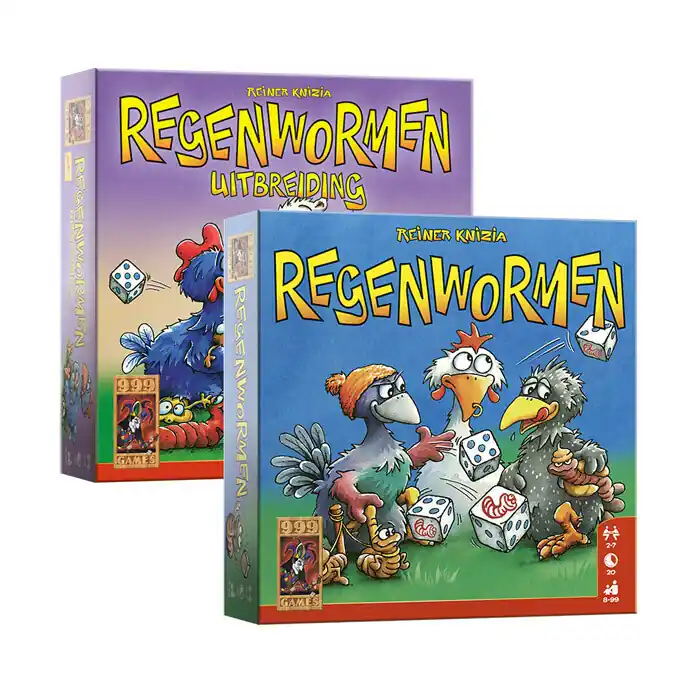 Regenwormen pakket Beperkt Aanbod