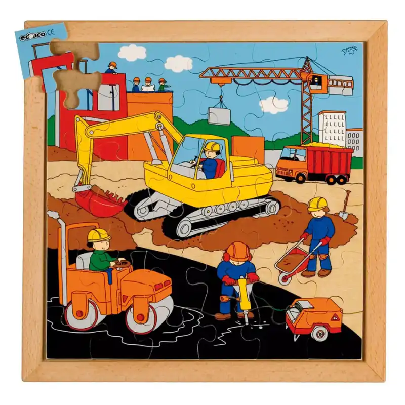 Actie puzzels - Wegwerkzaamheden (36 stukjes) Laatste Kans