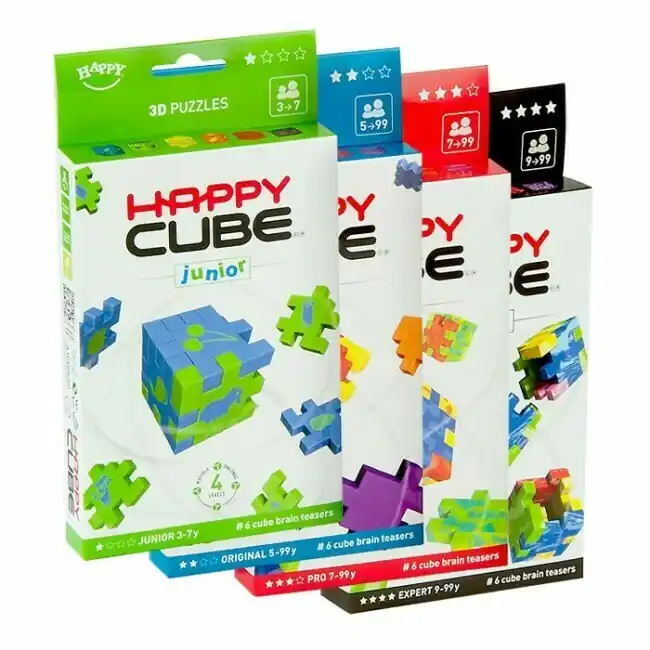 Happy Cube set van 4 Dagaanbieding