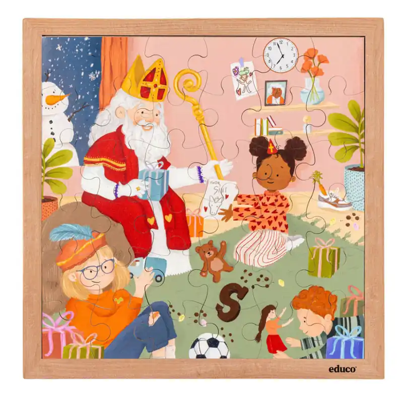 Nieuw Sinterklaas puzzel | Hout