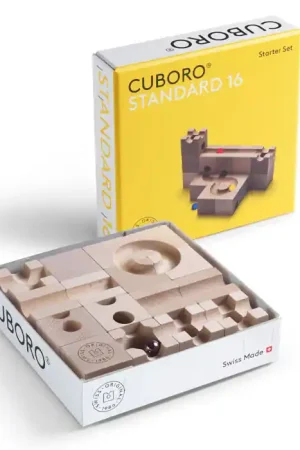 Beperkt Aanbod Knikkerbaan Cuboro Starter Set | 16-delig