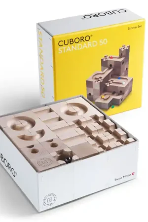 Knikkerbaan Cuboro Starter Set | 50-delig Nieuw