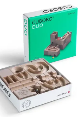 Premium Knikkerbaan Cuboro Duo | 16-delig