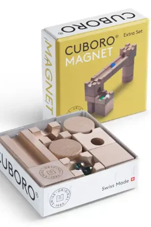 Veilige Betaling Knikkerbaan Cuboro Magnet | 12-delig