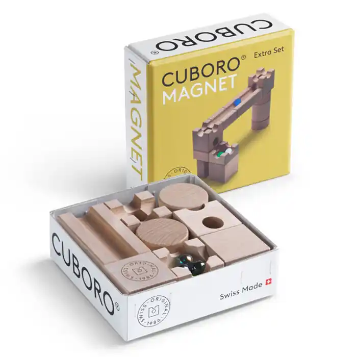 Veilige Betaling Knikkerbaan Cuboro Magnet | 12-delig