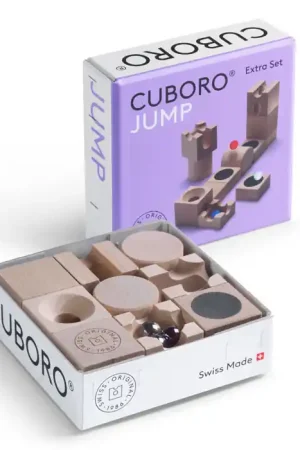 Knikkerbaan Cuboro Jump | 12-delig Voordeelprijs