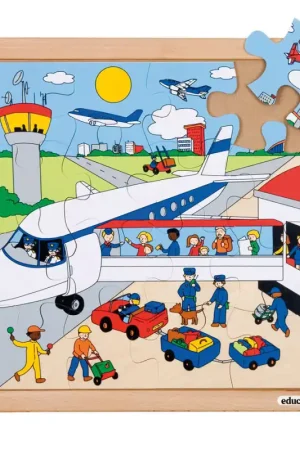 Verkeerspuzzels - Luchthaven (16 stukjes) Bestel Nu