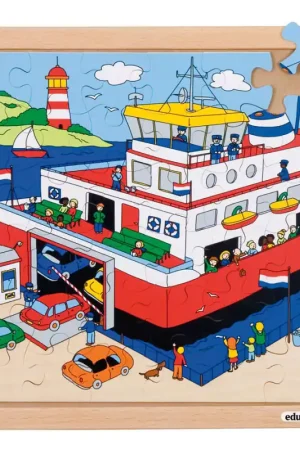 Goedkoop Verkeerspuzzels - Veerboot (36 stukjes)