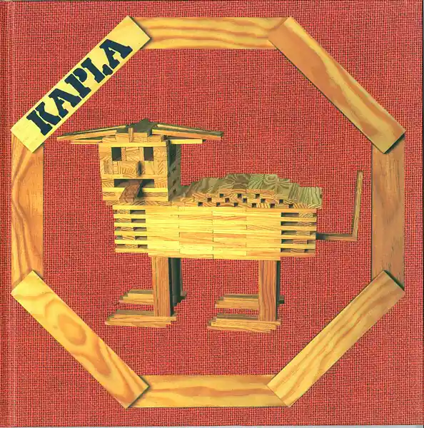 Kapla voorbeeldboek 1 (rood) Lage Kosten