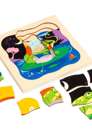 Direct Beschikbaar Groeipuzzel | Kikker | Educo