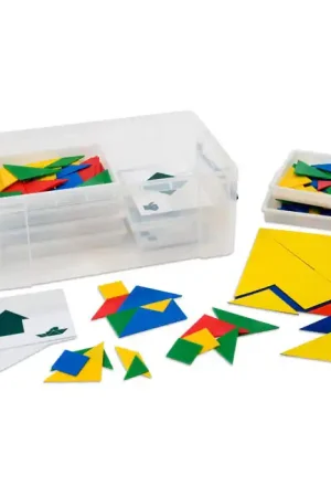 Tangram klassenset in opbergbox Goedkoop
