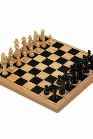 Populair Schaakspel compleet 30 x 30 cm